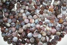 10mm Botswana Agate Round Beads approximately 35 Beads per strand