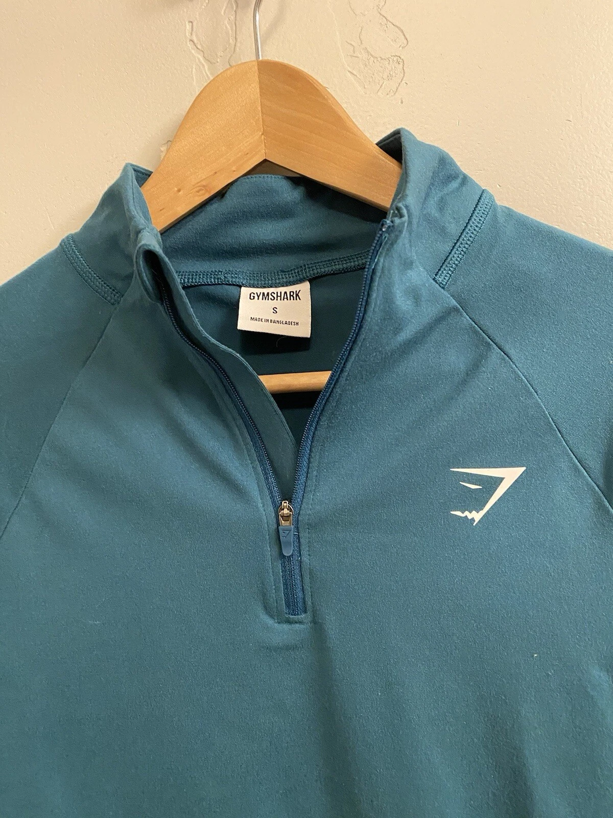 gymshark 1/4 zip athletic sweatshirt