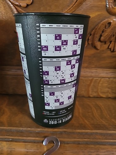 Sacramento Kings Basketball Plastic Pepsi Cups Your Choice of 5 Options - Picture 11 of 24