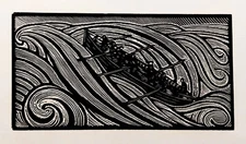 Rene Quillivic: The Wave (1929) 22x30 Archival Quality Fine Art Print