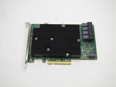 SAS9300-16I LSI/BROADCOM 9300-16I SAS/SATA 12Gb 16-PORT HBA 05-25600-00 LSI00447