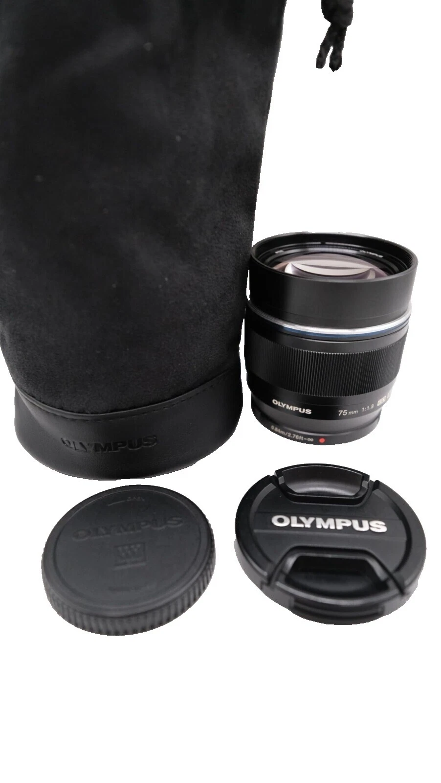 Lentes de cámara estándar para Olympus 75mm Focal