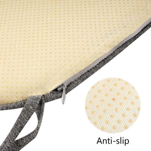 1Pc Chair Cushion Seat Pads Soft Tie On Dining Office Pillow Mat Strap Washable - Picture 5 of 15