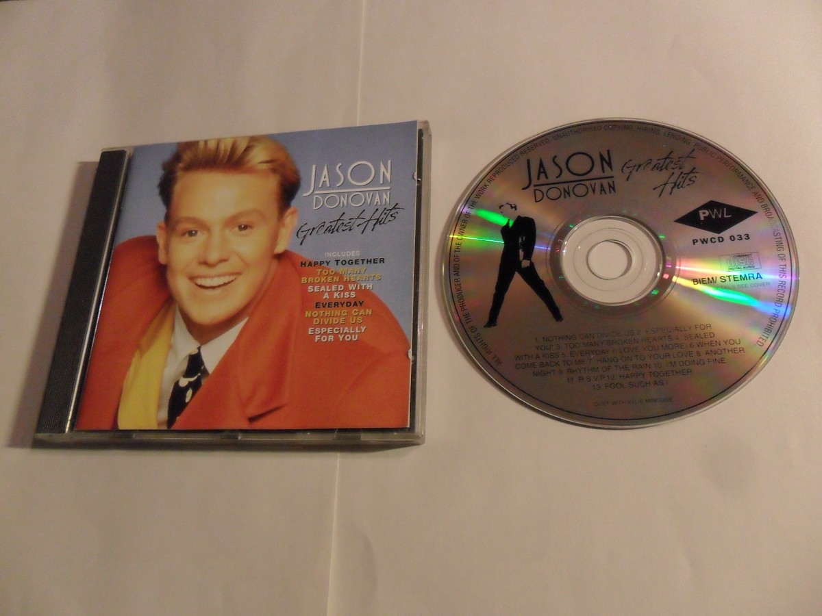 Jason Donovan ブロークン・ハーツ US盤貴重 CDシングル PWL Jason