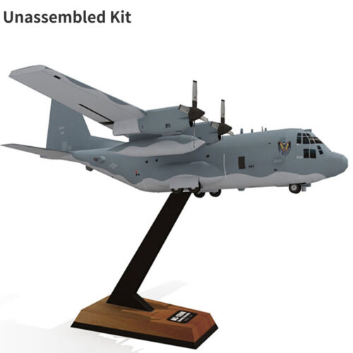 Unassembled 1/100 Lockheed AC-130U Ghost Aerial Gunship Aircraft Paper Model - Picture 1 of 10