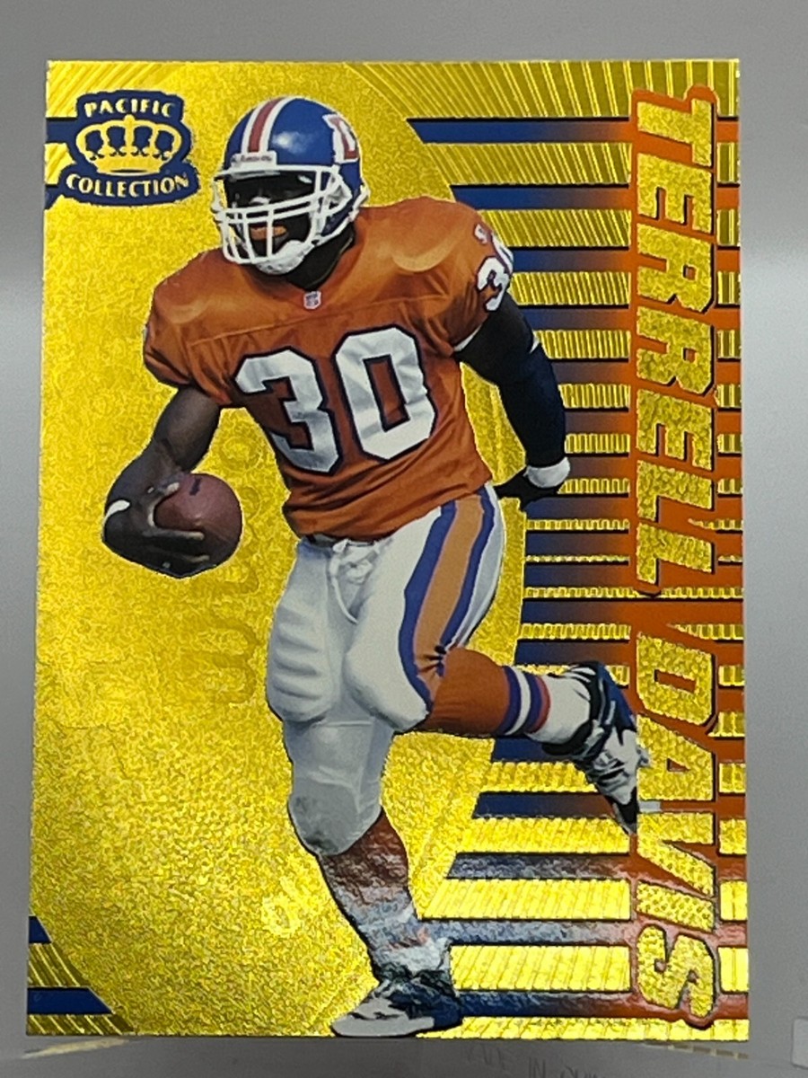 1996 Pacific Crown Collection Football Card #P-42 Terrell Davis