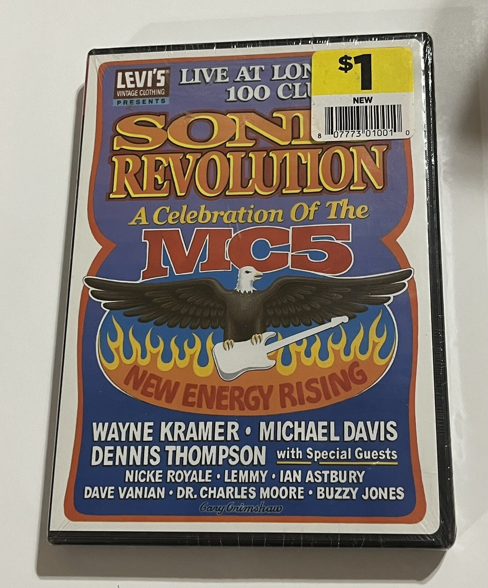 (未使用･未開封品)Sonic Revolution: Celebration of the Mc5 [DVD] The MC5 - Sonic Revolution: A Celebration of The MC5 (DVD
