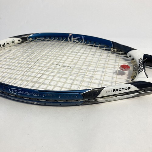 Wilson K Factor K 4 FOUR 112 Head 4 1/2 Grip 9.1 oz 16x20 Tennis Racket - Picture 4 of 10