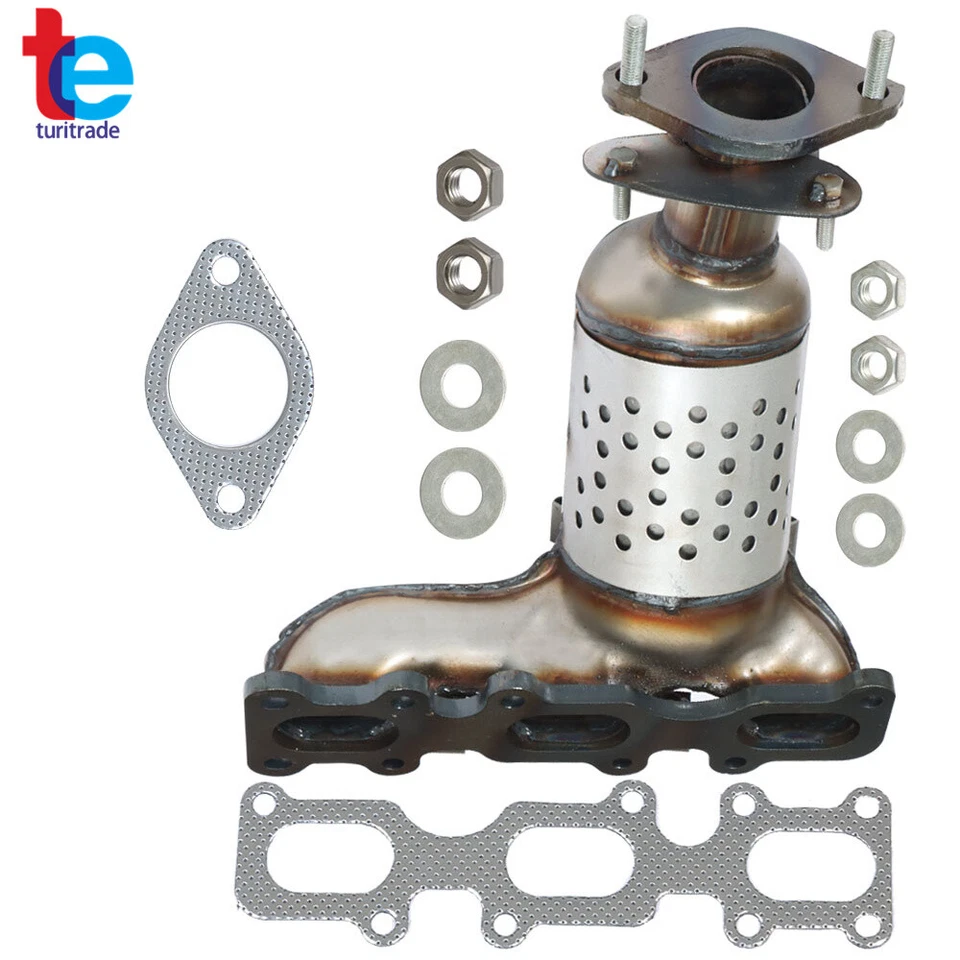 Juego de 2 convertidores catalíticos delanteros izquierdo y derecho para Ford Explorer 3,5 L 2013-2019 Foto 4 de 4