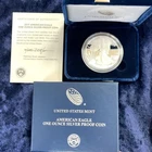 2017 W US MINT .999 SILVER PROOF COIN AMERICAN EAGLE ONE (1) OUNCE +BOX/CASE/COA