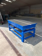 6ft X 3ft ENGINEERS CAST IRON SURFACE TABLE MARKING OUT WELDING UK B-22