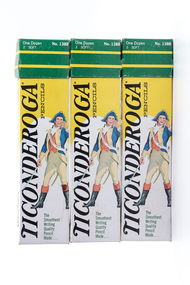 Ticonderoga No. 1388 Dixon Soft Pencils 3-Pack Box Set-image