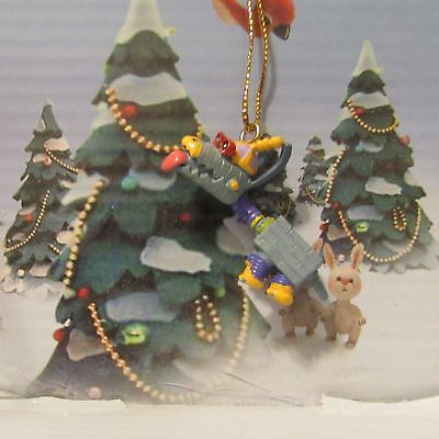 Jimmy Neutron Rocket Pak  Miniature Ornament