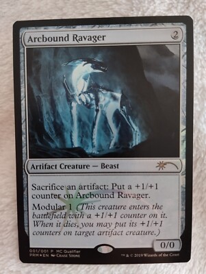 MTG ARCBOUND RAVAGER FOIL MC Qualifier Promo 2019 Magic the
