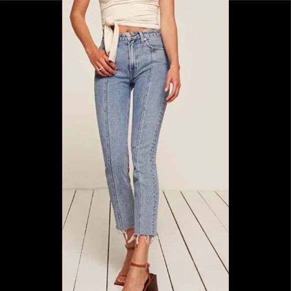 Reformation seamed cheap jeans