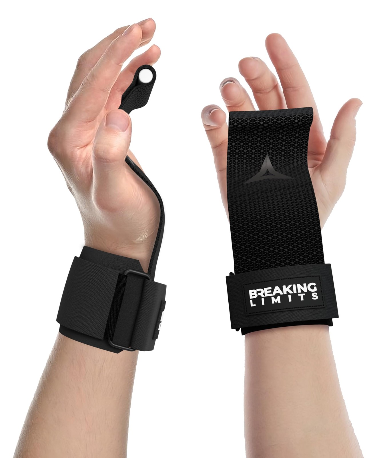 Fast Grip Sangles de traction avec poignées antidérapantes en silicone pour un maintien ultra-ferme