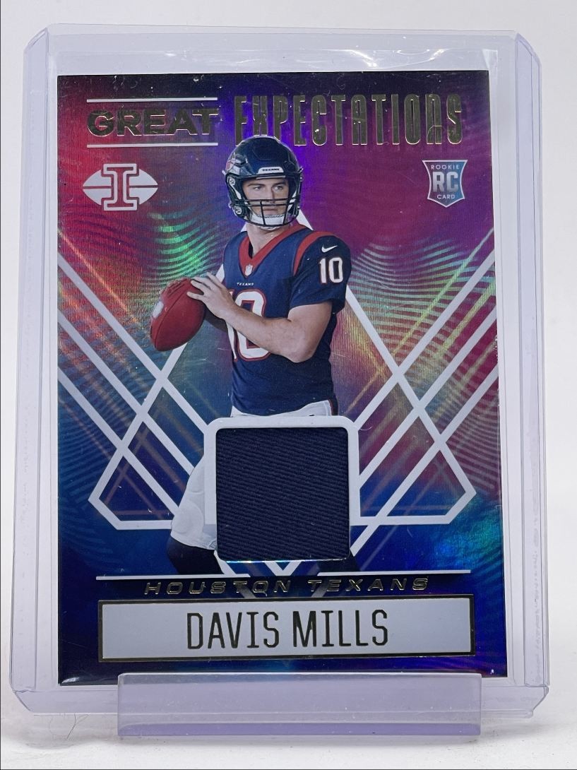 Davis Mills Panini Illusions Great Expectations Relics #GEDM Base