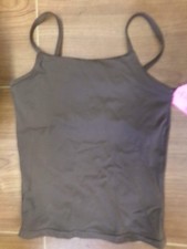 Dance Top Balera MT2519 Brown Medium Child Camisole Gently Used