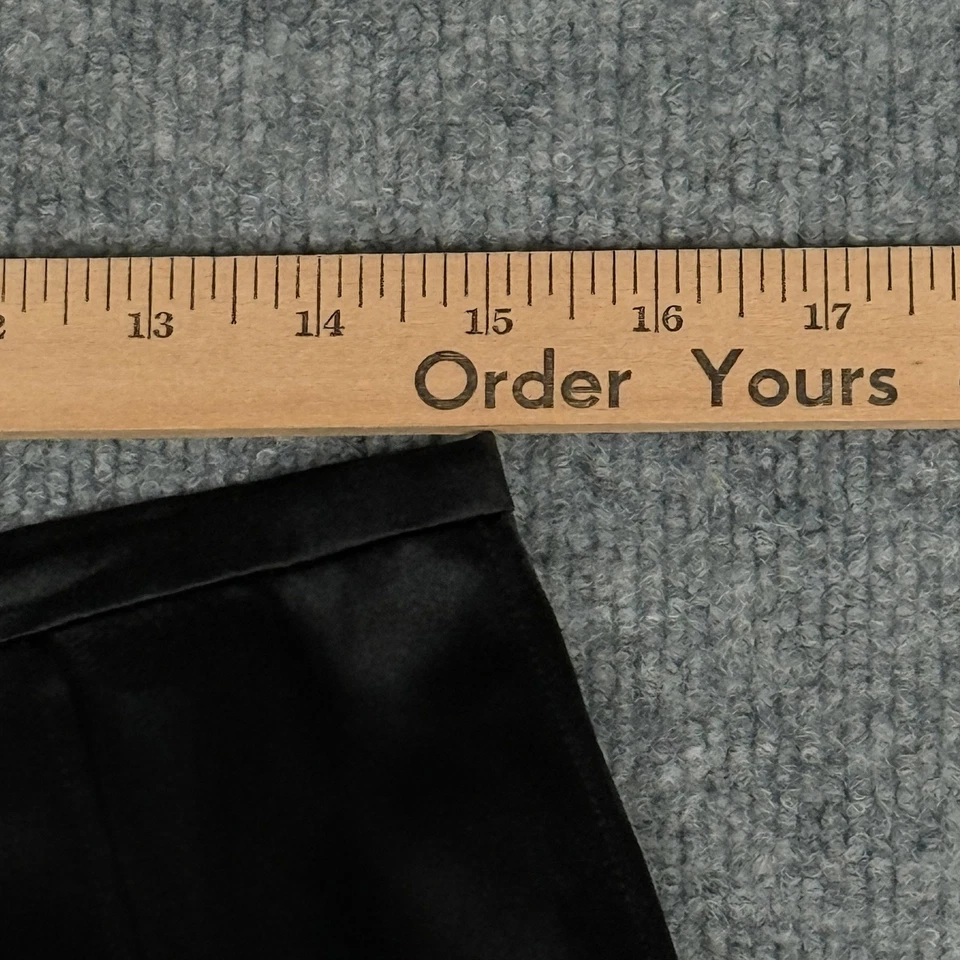 Falda Doncaster Mujer 8 Negro Mezcla Seda Midi Aberturas Acampanadas Colección Minimalista Foto 3 de 4