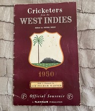 WEST INDIES TO ENGLAND 1950 OFFICIAL SOUVENIR CRICKET TOUR BROCHURE