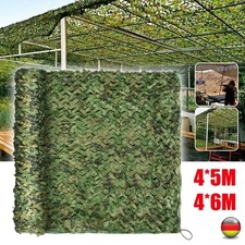 4x 6m Tarnnetz Wasserdicht Schnell Trocknend Camouflage Jagd Netz f&uuml;r Jagen DE