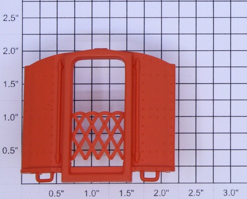 Vestíbulo para coche de pasajeros Lionel 29039-14 naranja Streamliner | Condition: New