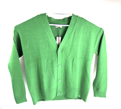 Fila Baseline Cardigan Amazon Green Men`s Size XLarge  LU43E980