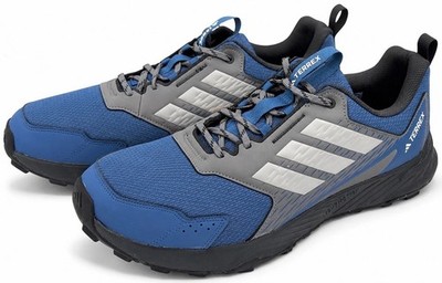 Adidas Terrex Tracefinder 2 Men's Size 15 Blue Grey Trail Running Shoes JI0958