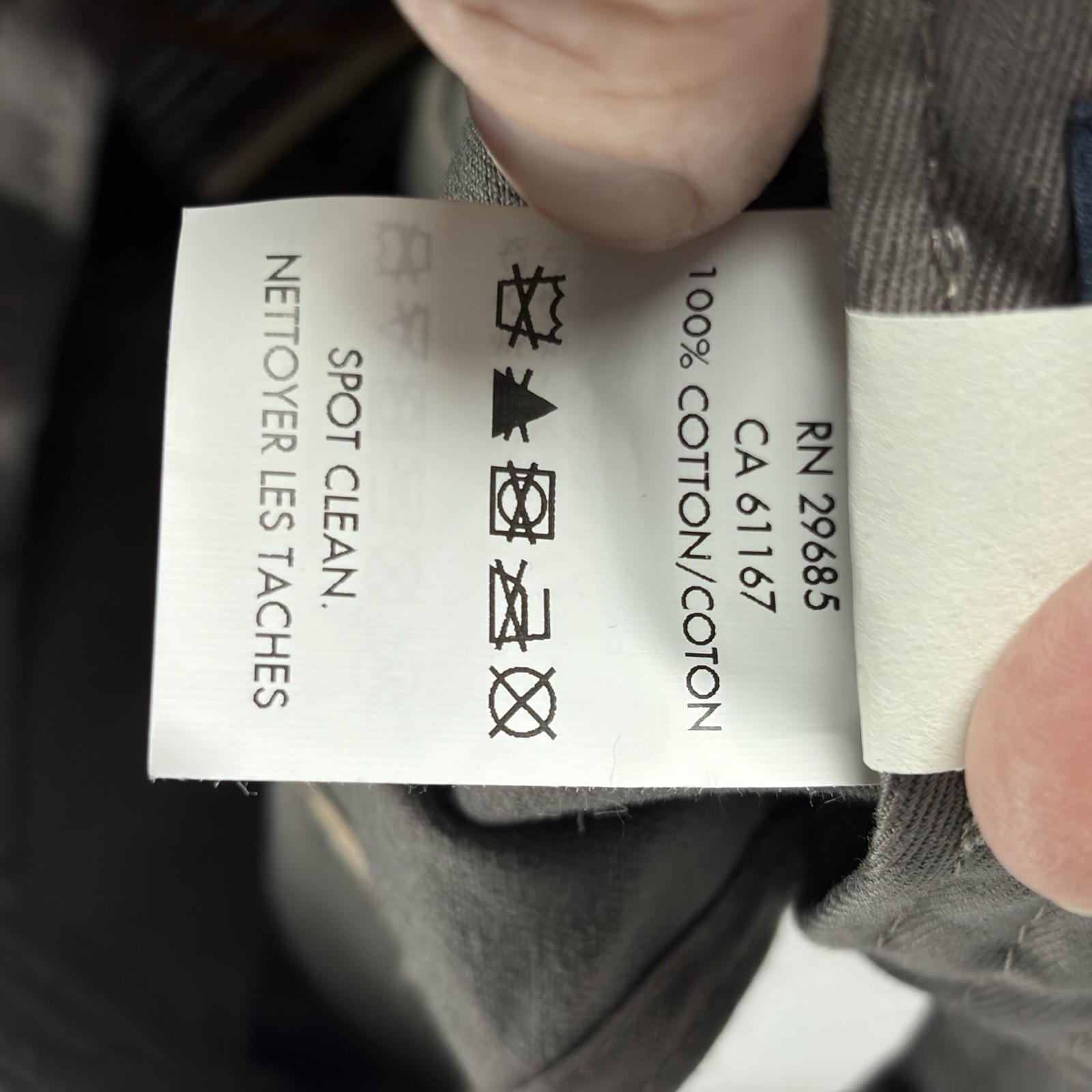 Pendleton Gray Cotton Baseball Cap Embroidered Lo… - image 4