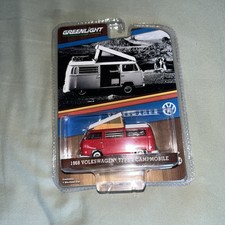 NEW Greenlight 1:64 1968 VW Type 2 Campmobile Factory Sealed Shelf Wear Box