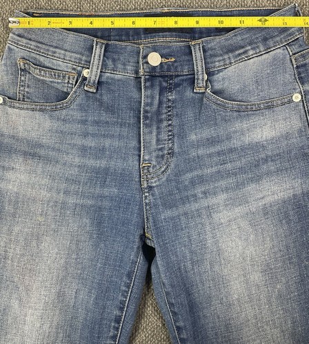 Lucky Brand Women's MID RISE Crop AVA Size 4/27 Blue Jeans "fit like 27x24.5" - Picture 12 of 17