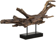 Uttermost 18221 Gilded Branch 13" Tall Metal and Polyresin - Brown