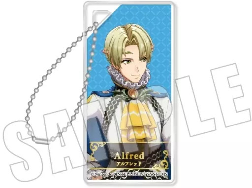 Fire Emblem Engage Alfred Acrylic Keychain Collectible Character Display
