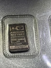 Vintage Johnson Matthey 1 One Gram 999 Fine Silver  Bar  **Mint Sealed**Nice Bar