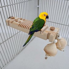 Parrot Chewing Toy with Stopper Pet Toy Attractive Training