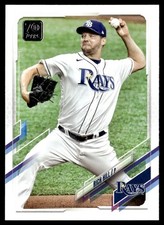 2021 Topps Update Rich Hill Tampa Bay Rays #US128