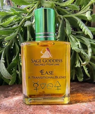 NEW SAGE GODDESS EASE A transitional Blend Sacred Perfume Oil aromatherapy 15ml