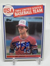 1985 Topps Gary Green 1984 USA Baseball Team [Base] SIGNED