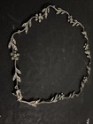 Vintage Sterling 925 Floral Necklace  — photo 1