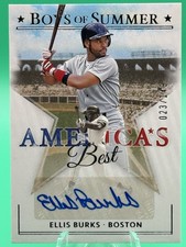 2024 Panini Boys of Summer America's Best Signatures /149 Ellis Burks Auto Bosto