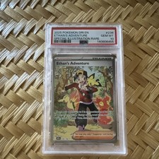 2025 Pokemon TCG Destined Rivals Ethan's Adventure 236/182 SIR Foil PSA 10 on eBay