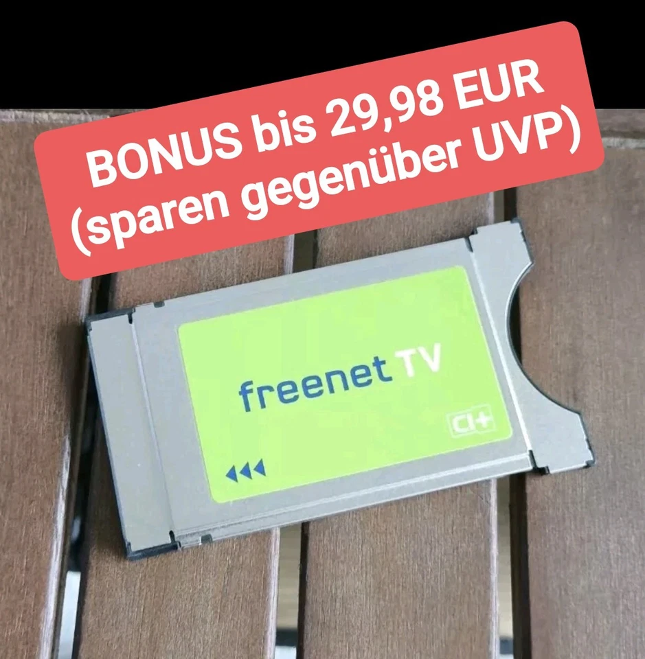 💰Original Zubehör ✅ freenet TV Antenne CI+ Modul ✅kein SmarDTV Kabel CI+ Modul⛔