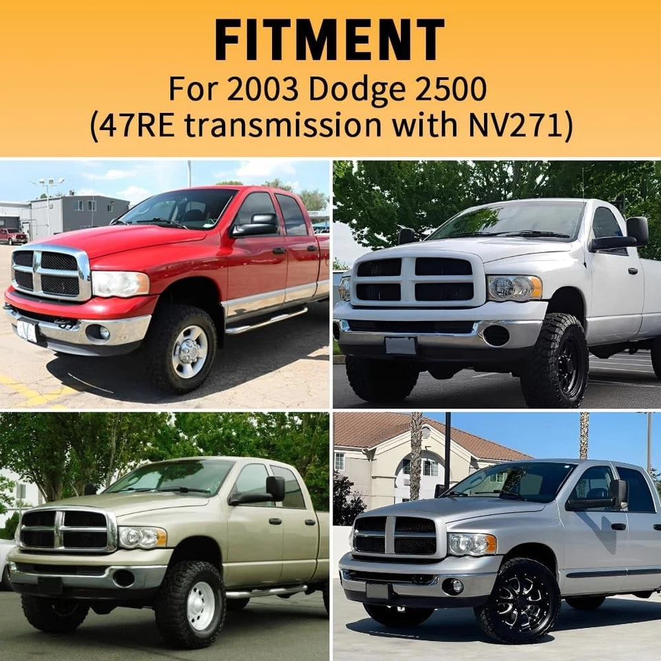 Varilla de acoplamiento de caja de transferencia para Dodge Ram 2500 47RE 2003 cambio de transmisión NV271 Foto 3 de 4