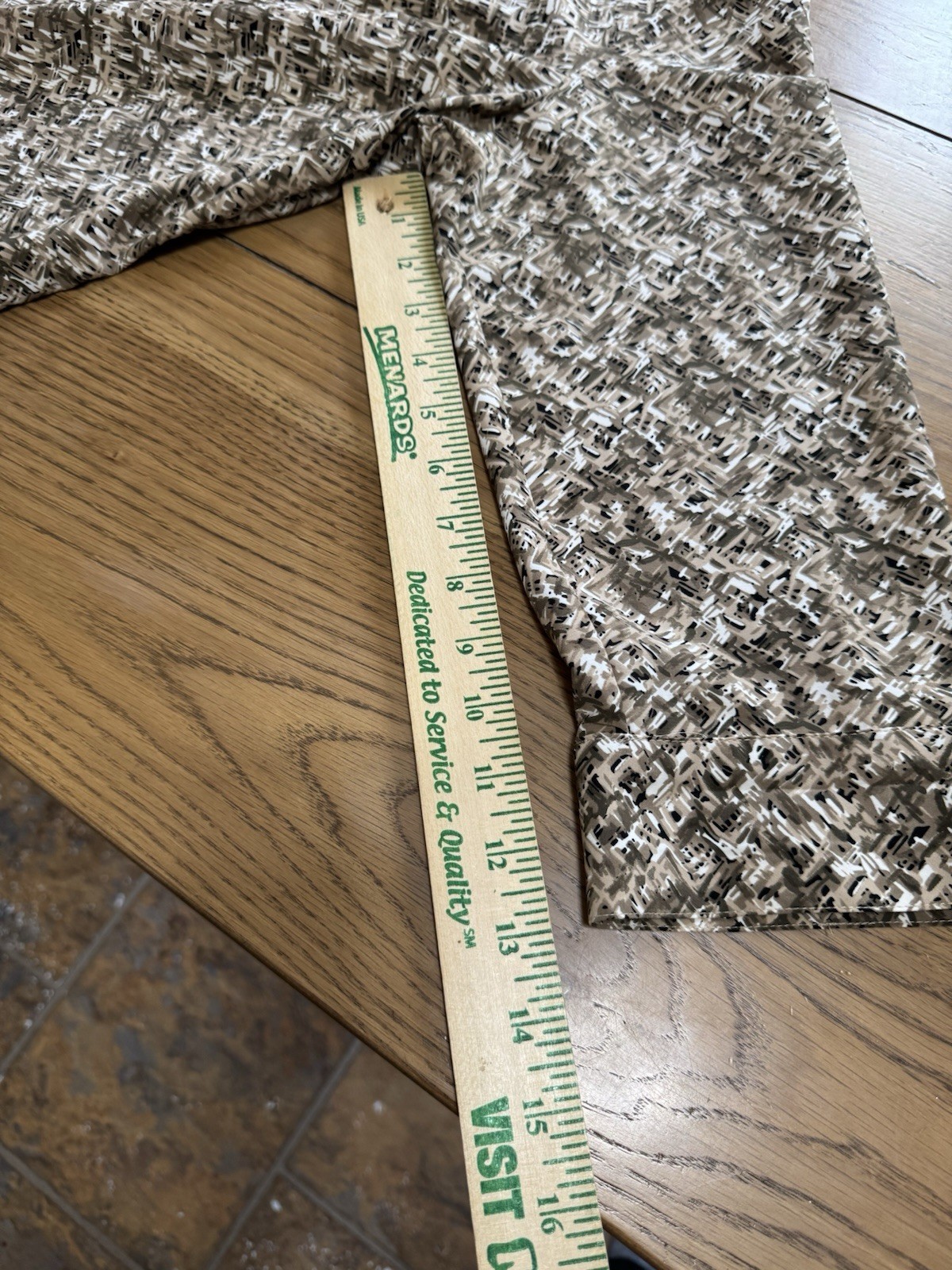 Notations Button Down Blouse Brown Long Sleeve Co… - image 7