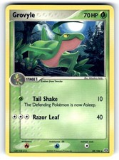 grovyle pokemon card value - 32/100 Crystal Guardians - Pokmon TCG - 2006 Uncommon Retreat cost Grovyle [Reverse Holo] #28 Prices