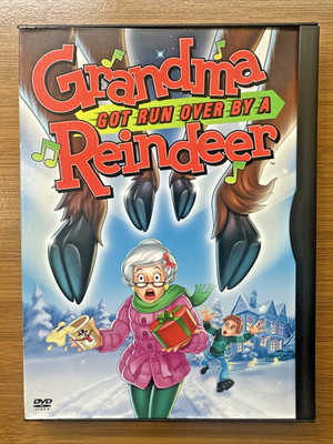 Grandma Got Run over by a Reindeer (DVD, 2000) Rare! * Free Shipping!