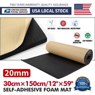 Foam Padding Sheets with Adhesive Backing - Self Stick Neoprene Insulation Foam