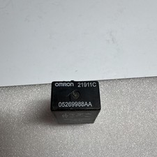 Nos Oem 12 Volt 5 Pin Micro Relay Mopar Chrys...