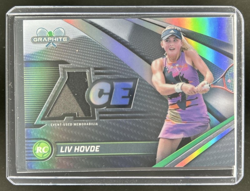 2024 Topps Graphite Liv Hovde Ace Relics RC Rookie #AR-LHE