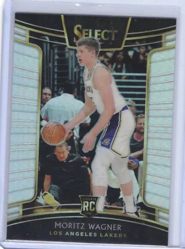 MORITZ WAGNER 2018-19 PANINI SELECT SILVER PRIZM ROOKIE CONCOURSE LEVEL RC #49